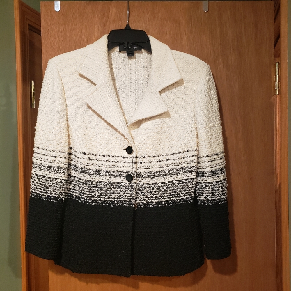 St John black and white